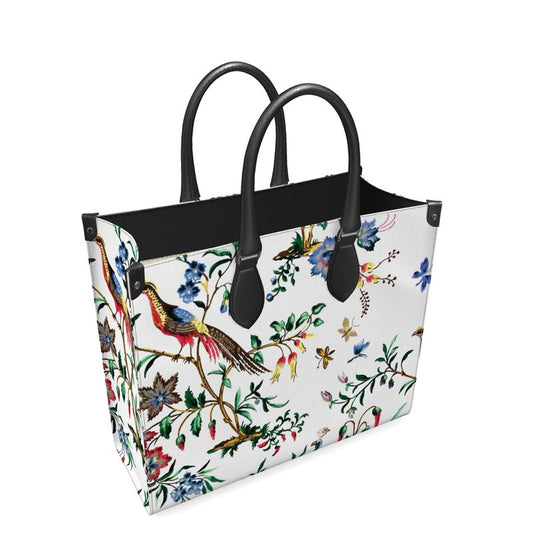 Leather Shopper Bag